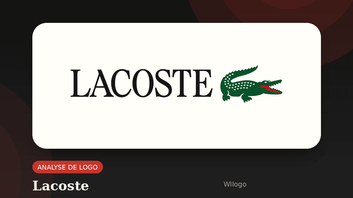 Historia del logo Lacoste: el cocodrilo de René