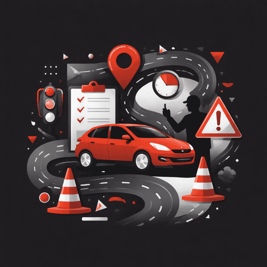 Logo Autoescuela: crear tu identidad conducción