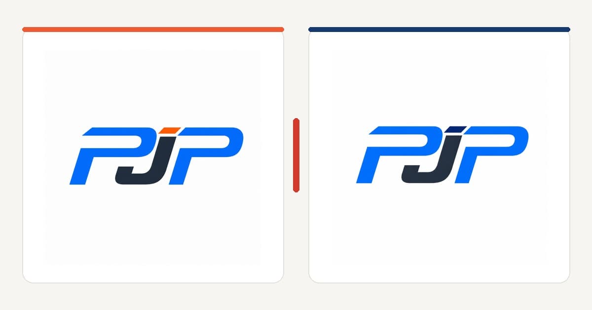 Modificar un logo con una variante IA: ejemplo antes y después